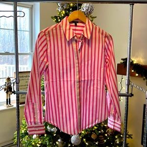 Express pink, and white striped Portofino size XS